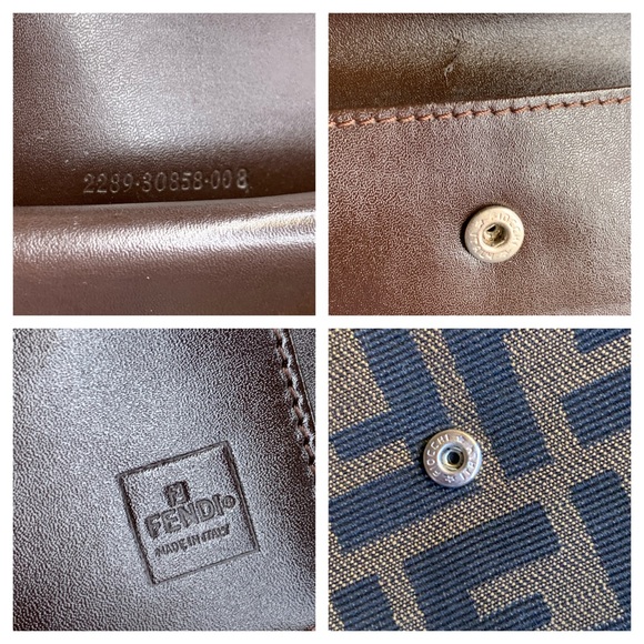 FENDI Zucca Continental Wallet (Tobacco) - Picture 7 of 9